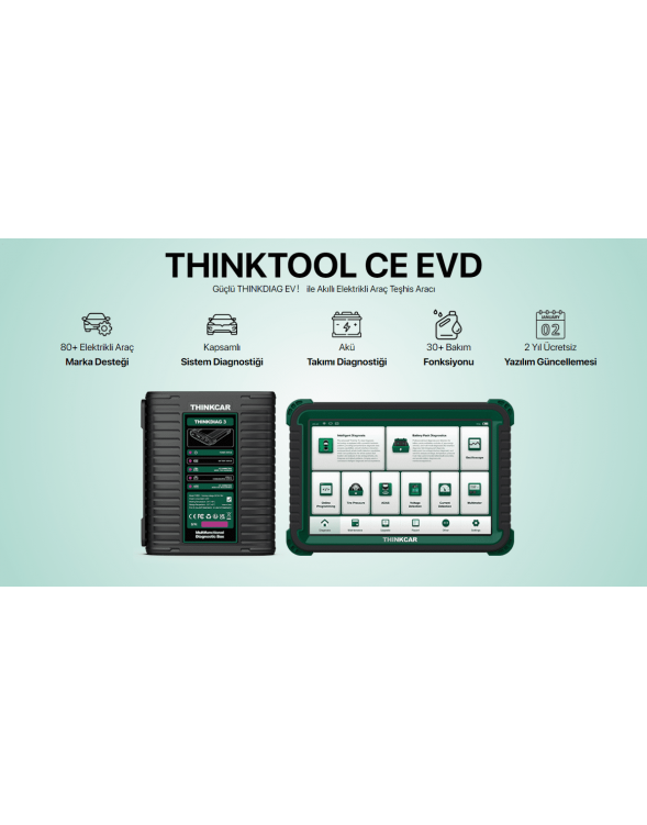 Thinktool  Elektrikli Araç Arıza Tespit Cihazı ( CE EVD )